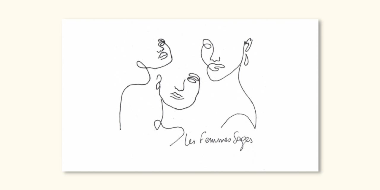 L'image montre la couverture du podcast Les femmes sages